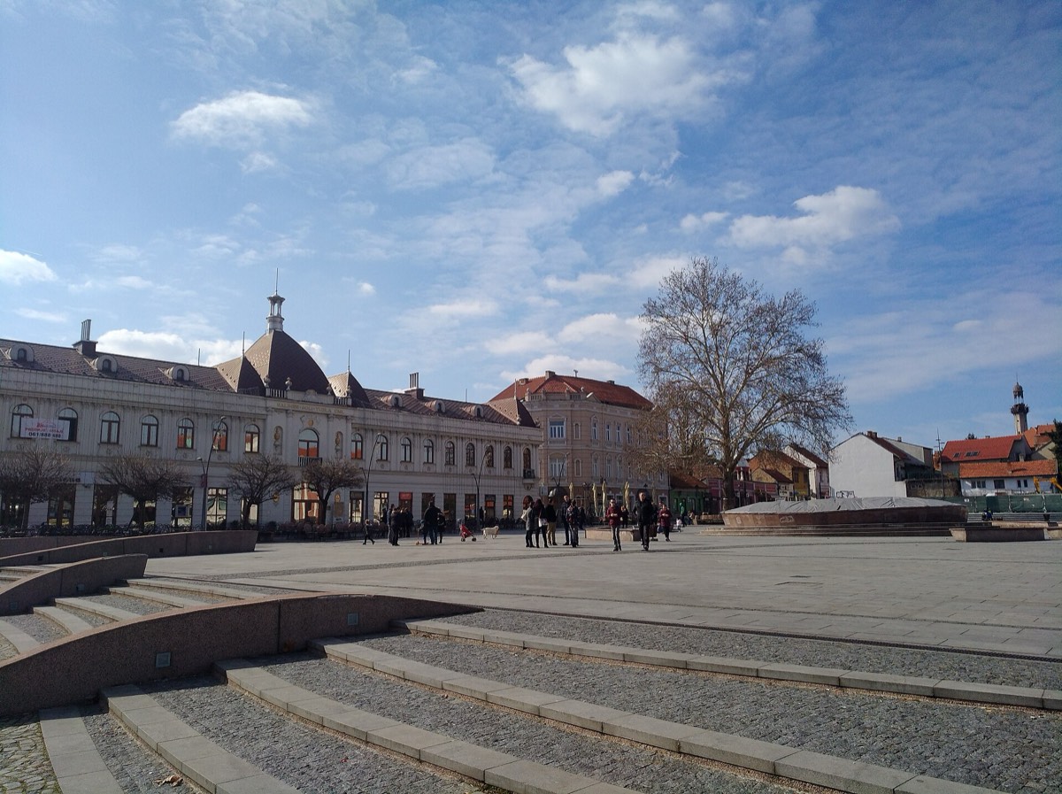 Trg slobode u Tuzli